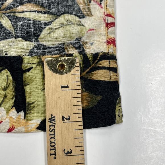 White Stag Linen Blend Maxi Dress Women Sleeveless Floral Size Large 12/14 - Picture 15 of 15